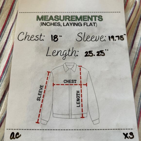 DOLAN | Anthropologie Double-Breasted Linen Stripe Blazer $128 NEW XS Academia - Picture 8 of 11